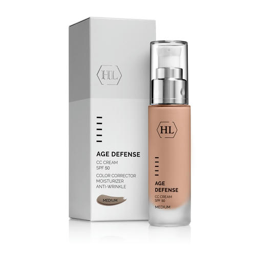 HOLY LAND, Корректирующий крем CC Cream (SPF50) Age Defence MEDIUM, 50 мл