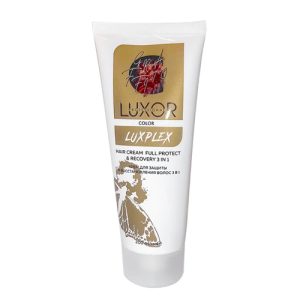 LUXOR, Крем для защиты и восстановление волос 3 в 1 Color LuxPlex, 200 мл