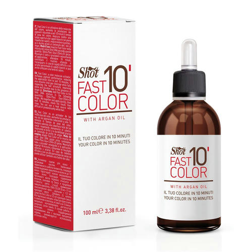 SHOT, Активатор краски для волос с аргановым маслом Fast Color 10' With Argan Oil, 100 мл