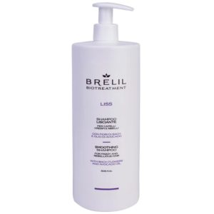 BRELIL, Разглаживающий шампунь для волос Biotreatment Liss, 1000 мл