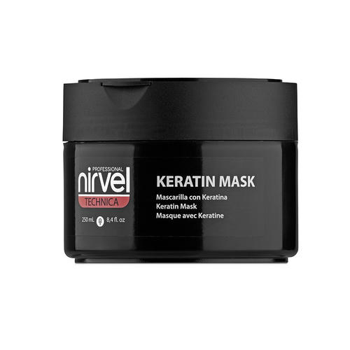 NIRVEL, Кератиновая маска для мощного восстановления и увлажнения волос Mask №6 Keratin, 250 мл