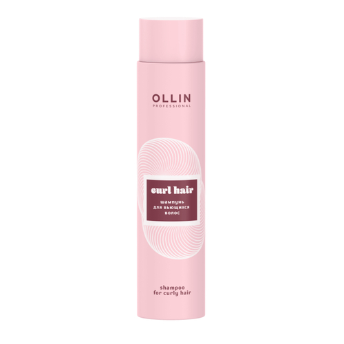 OLLIN, Шампунь для вьющихся волос Curl & Smooth Hair, 300 мл
