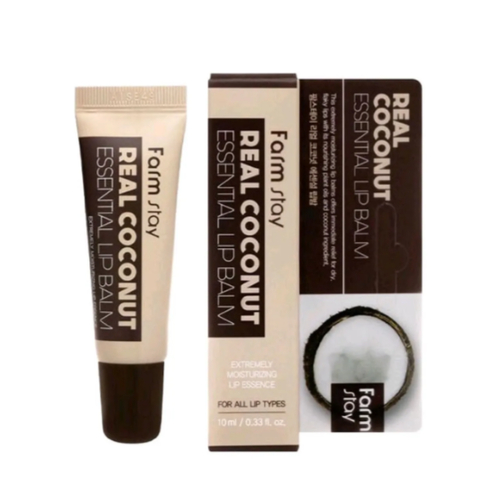FARMSTAY, Бальзам для губ с экстрактом кокоса Real Coconut Essential Lip Balm, 10 мл — изображение 2