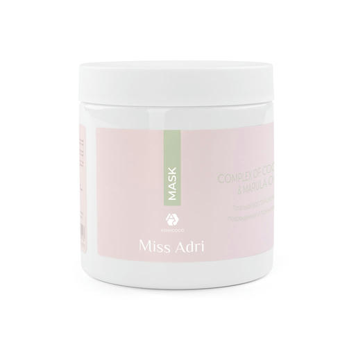 ADRICOCO, Восстанавливающая маска для волос Complex of Coconut&Marula oil, 500 мл