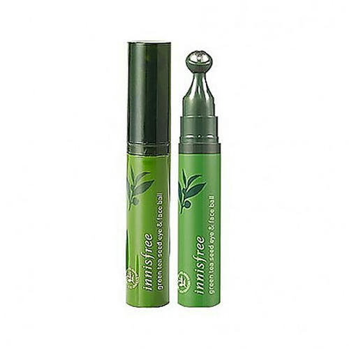 Innisfree Шарик для кожи вокруг глаз и лица с семенами зеленого чая 10мл