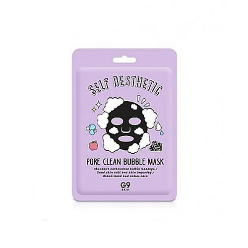 G9SKIN Self Aesthetic Pore Clean Bubble Mask 5шт