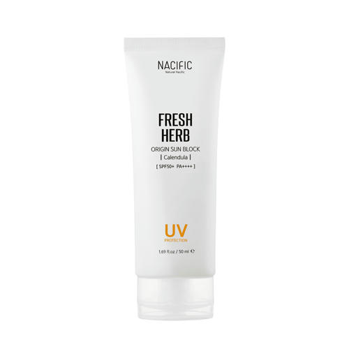 Nacific Солнцезащитный крем Fresh Herb Origin Sunblock 50 мл (Календула)