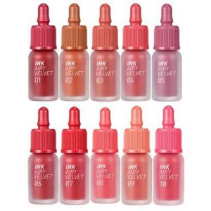 Peripera Ink Airy Velvet (AD) 008 (Pretty Orange Pink)