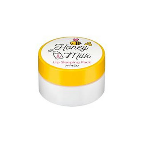 A'PIEU Ночная маска для губ с мёдом и молоком HONEY & MILK LIP SLEEPING PACK 6.7гр