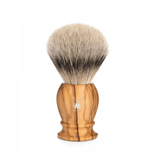 Помазок MUEHLE CLASSIC, барсучий ворс высшей категории Silvertip, олива, размер M