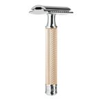Т-образная бритва MUEHLE TRADITIONAL, розовое золото, closed comb