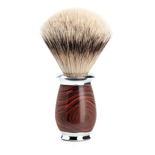 Помазок MUEHLE PURIST, барсучий ворс высшей категории Silvertip, эбонит — изображение 4