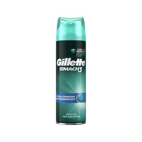 Успокаивающий гель Gillette Mach 3 для бритья "Complete Defense" 200мл