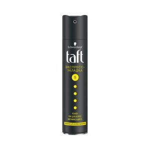 Лак для укладки волос Taft Power "Экспресс-Укладка" Мегафиксация (5) 225мл