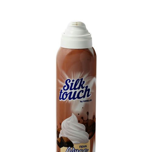 Женский мусс для бритья Carelax Silk Touch "Шоколад" 200мл — изображение 3