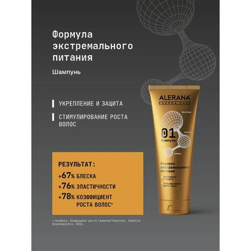 Шампунь для волос Alerana Pharma Care " Формула экстремального питания " 260мл — изображение 5
