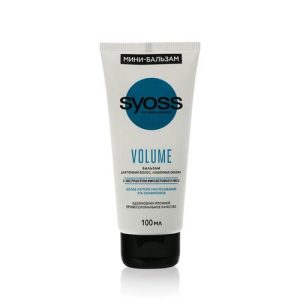 Бальзам для тонких волос Syoss Volume с экстрактом фиолетового риса 100мл