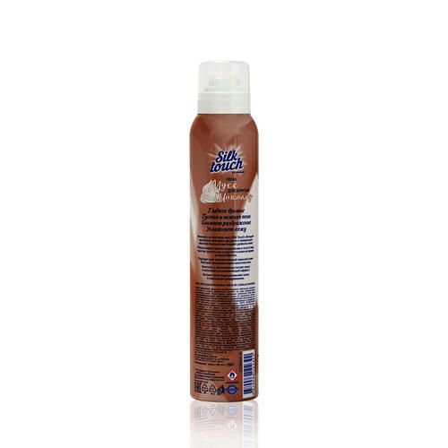 Женский мусс для бритья Carelax Silk Touch "Шоколад" 200мл — изображение 2