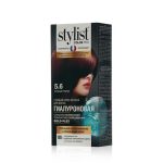 Стойкая крем - краска для волос Stylist Color Pro 5.6, Сочный Гранат, 120мл