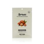 Обновляющая маска для лица Prettyskin "Argan" с экстрактом арганы 23г