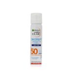 Солнцезащитный увлажняющий сухой спрей для лица Garnier Ambre Solaire "Эксперт защита" SPF 50 75мл