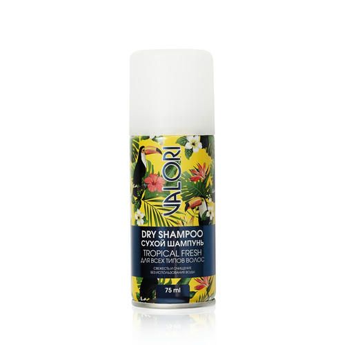Сухой шампунь для волос Valori "Tropical Fresh" 75мл