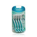 Одноразовые станки для бритья Venus 3 Sensitive 4шт