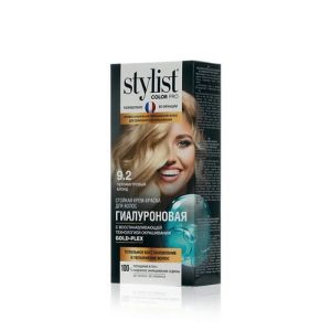 Стойкая крем - краска для волос Stylist Color Pro 9.2, Перламутровый Блонд, 120мл