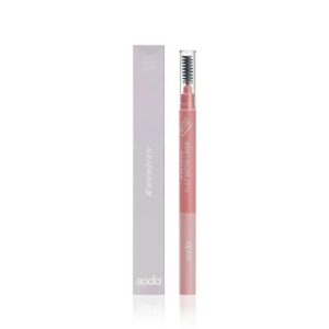 Плоский карандаш для бровей Soda Flat Brow Liner #wowbrow 002, 0,16г