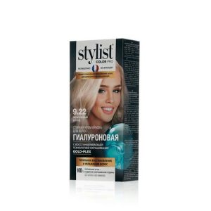 Стойкая крем - краска для волос Stylist Color Pro 9.22, Жемчужный Блонд, 120мл