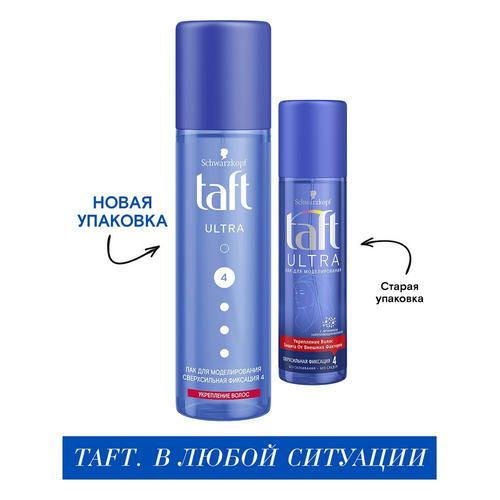 Лак Taft Ultra для моделирования волос Сверхсильная фиксация (4) 200мл — изображение 4