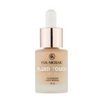 Тональный крем - флюид для лица Eva Mosaic Fluid Touch 01 Фарфор 15мл