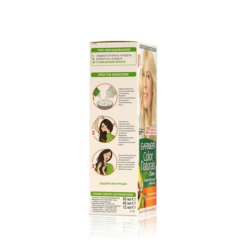 Крем - краска Garnier Color Naturals стойкая для волос 10 Белое солнце — изображение 2