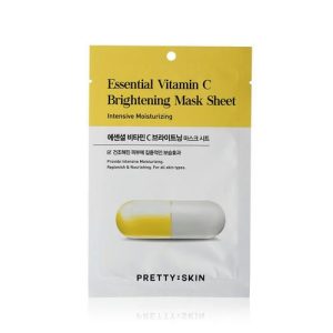 Маска для лица против пигментации Prettyskin "Essential Vitamin C" с витамином C 25мл