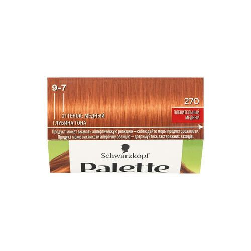 Cтойкая крем - краска Palette Фитолиния для волос 270 Пленительный медный — изображение 5