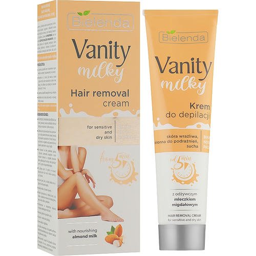Bielenda Vanity Milky - Крем для депиляции с миндальным молочком, 100 мл. — изображение 2