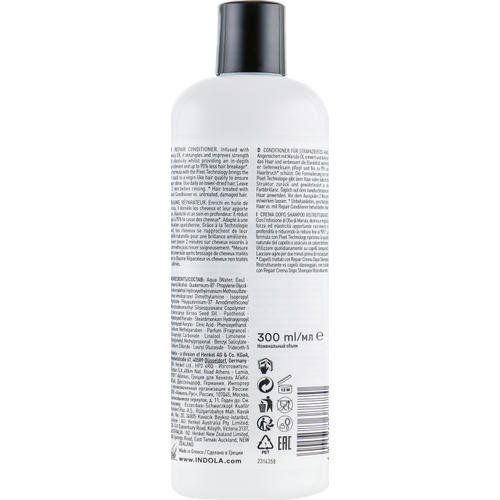 Indola Innova Repair Conditioner - Кондиционер восстанавливающий для поврежденных волос, 300 мл. — изображение 4