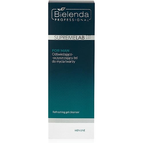 Bielenda Professional SupremeLab For Men Refreshing Gel Cleanser - Освежающий гель для умывания для мужчин, 200 мл. — изображение 3