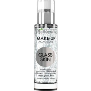 Увлажняющая гидрооснова для макияжа с гиалуроновой кислотой - Bielenda Make-Up Academie Glass Skin, 30 г.