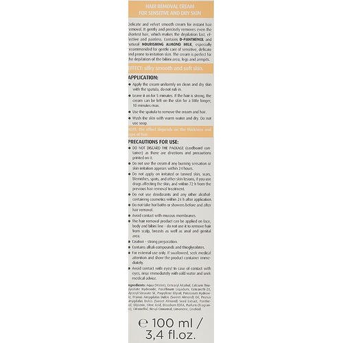 Bielenda Vanity Milky - Крем для депиляции с миндальным молочком, 100 мл. — изображение 3