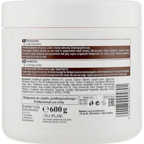 Bielenda Professional Body Program Sugar Body Scrub - Сахарный скраб для тела, 600 г. — изображение 2