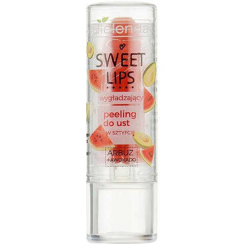 Bielenda Sweet Lips Smoothing Lip Scrub - Разглаживающий скраб для губ "Арбуз + авокадо", 4.3 г.