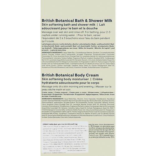 Elemis British Botanicals (b/milk/300ml + b/cr/100ml) - Дуэт для тела "Английский сад" — изображение 3
