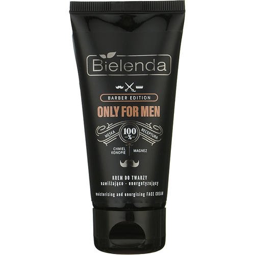 Bielenda Only For Men Barber Edition Moisturizing And Energizing Face Cream - Увлажняющий и тонизирующий крем для лица, 50 мл.