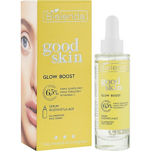 Bielenda Good Skin Glow Boost Illuminating Face Serum - Осветляющая сыворотка с гликолевой кислотой, 30 г. — изображение 2