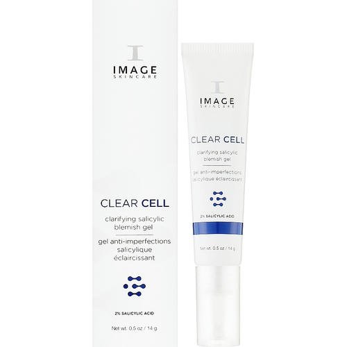Image Skincare Clear Cell Clarifying Salicylic Blemish Gel - Осветляющий гель для локального использования, 14 г. — изображение 2