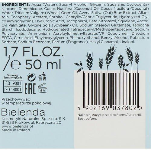 Bielenda Vegan Muesli Face Cream - Крем для лица увлажняющий "Овес, пшеница, кокосовое молоко", 50 мл. — изображение 3