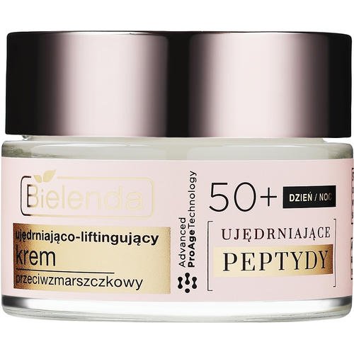 Bielenda Firming Peptides Advanced ProAge Technology - Укрепляющий и подтягивающий дневной и ночной крем против морщин 50+, 50 мл. — изображение 2
