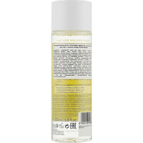 Bielenda Good Skin Glow Boost Illuminating Face Toner - Осветляющий тоник с гликолевой кислотой, 200 мл. — изображение 2