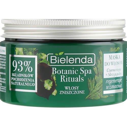 Bielenda Botanic Spa Rituals Mask - Маска "Черная репа + Полевой хвощ" для поврежденных волос, 300 мл. — изображение 2